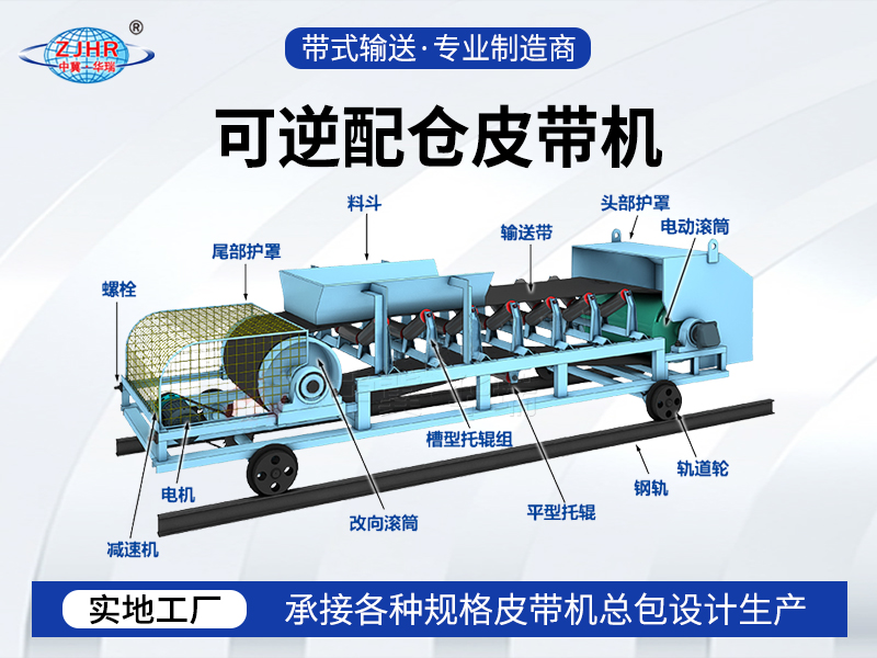 可逆配仓皮带机05